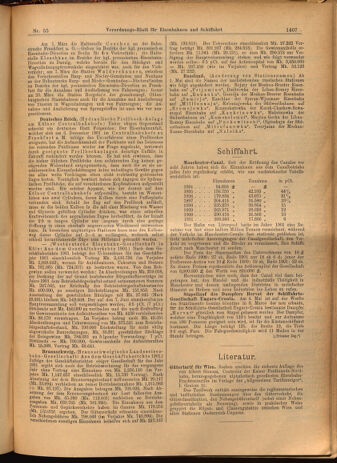 Verordnungs-Blatt für Eisenbahnen und Schiffahrt: Veröffentlichungen in Tarif- und Transport-Angelegenheiten 19020515 Seite: 11