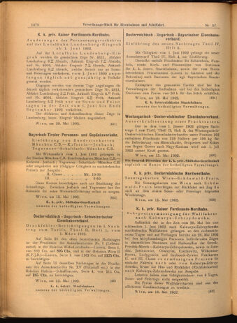 Verordnungs-Blatt für Eisenbahnen und Schiffahrt: Veröffentlichungen in Tarif- und Transport-Angelegenheiten 19020522 Seite: 26