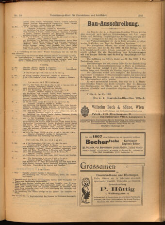 Verordnungs-Blatt für Eisenbahnen und Schiffahrt: Veröffentlichungen in Tarif- und Transport-Angelegenheiten 19020524 Seite: 17