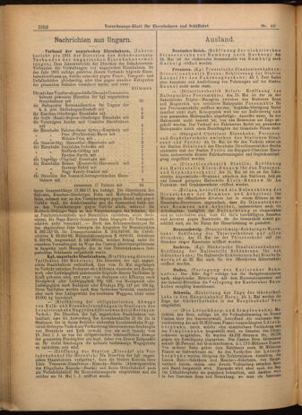 Verordnungs-Blatt für Eisenbahnen und Schiffahrt: Veröffentlichungen in Tarif- und Transport-Angelegenheiten 19020529 Seite: 12