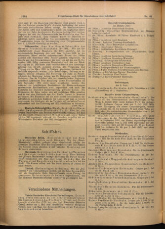 Verordnungs-Blatt für Eisenbahnen und Schiffahrt: Veröffentlichungen in Tarif- und Transport-Angelegenheiten 19020610 Seite: 12