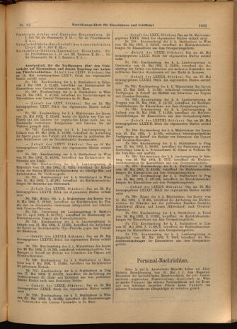 Verordnungs-Blatt für Eisenbahnen und Schiffahrt: Veröffentlichungen in Tarif- und Transport-Angelegenheiten 19020610 Seite: 13