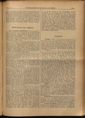 Verordnungs-Blatt für Eisenbahnen und Schiffahrt: Veröffentlichungen in Tarif- und Transport-Angelegenheiten 19020612 Seite: 17