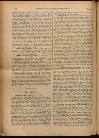 Verordnungs-Blatt für Eisenbahnen und Schiffahrt: Veröffentlichungen in Tarif- und Transport-Angelegenheiten 19020612 Seite: 18