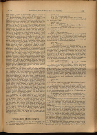 Verordnungs-Blatt für Eisenbahnen und Schiffahrt: Veröffentlichungen in Tarif- und Transport-Angelegenheiten 19020612 Seite: 19