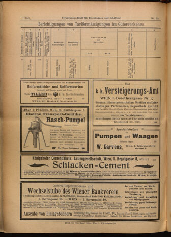 Verordnungs-Blatt für Eisenbahnen und Schiffahrt: Veröffentlichungen in Tarif- und Transport-Angelegenheiten 19020617 Seite: 24