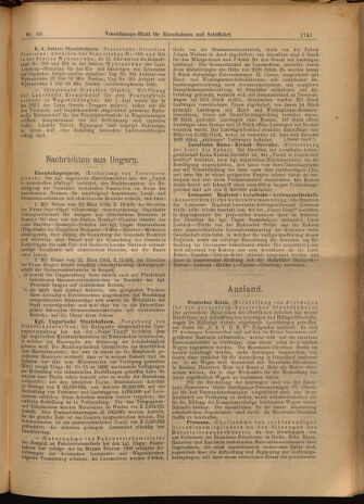 Verordnungs-Blatt für Eisenbahnen und Schiffahrt: Veröffentlichungen in Tarif- und Transport-Angelegenheiten 19020617 Seite: 9