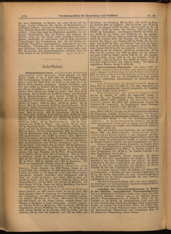 Verordnungs-Blatt für Eisenbahnen und Schiffahrt: Veröffentlichungen in Tarif- und Transport-Angelegenheiten 19020619 Seite: 16