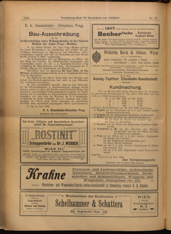 Verordnungs-Blatt für Eisenbahnen und Schiffahrt: Veröffentlichungen in Tarif- und Transport-Angelegenheiten 19020621 Seite: 24