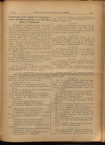 Verordnungs-Blatt für Eisenbahnen und Schiffahrt: Veröffentlichungen in Tarif- und Transport-Angelegenheiten 19020626 Seite: 7