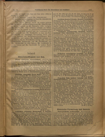 Verordnungs-Blatt für Eisenbahnen und Schiffahrt: Veröffentlichungen in Tarif- und Transport-Angelegenheiten 19020701 Seite: 7