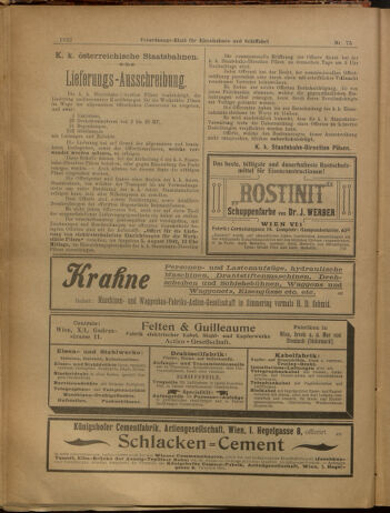 Verordnungs-Blatt für Eisenbahnen und Schiffahrt: Veröffentlichungen in Tarif- und Transport-Angelegenheiten 19020703 Seite: 10