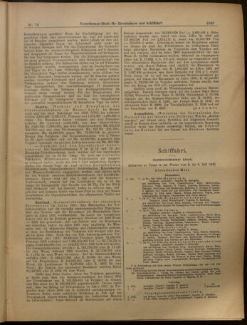 Verordnungs-Blatt für Eisenbahnen und Schiffahrt: Veröffentlichungen in Tarif- und Transport-Angelegenheiten 19020705 Seite: 11