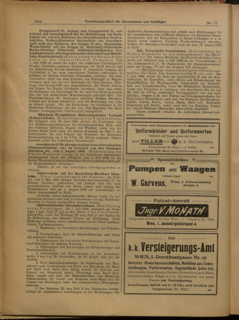 Verordnungs-Blatt für Eisenbahnen und Schiffahrt: Veröffentlichungen in Tarif- und Transport-Angelegenheiten 19020708 Seite: 12