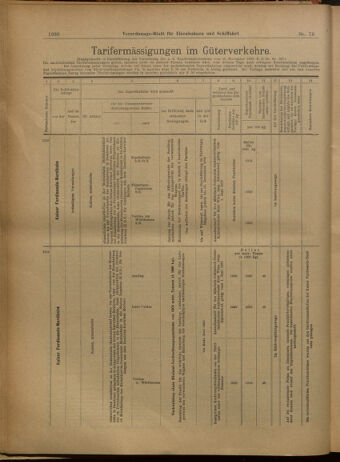 Verordnungs-Blatt für Eisenbahnen und Schiffahrt: Veröffentlichungen in Tarif- und Transport-Angelegenheiten 19020710 Seite: 10