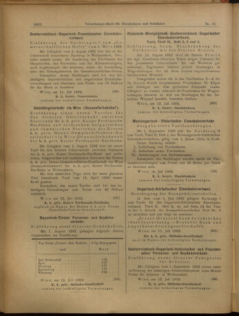 Verordnungs-Blatt für Eisenbahnen und Schiffahrt: Veröffentlichungen in Tarif- und Transport-Angelegenheiten 19020717 Seite: 12