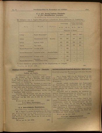 Verordnungs-Blatt für Eisenbahnen und Schiffahrt: Veröffentlichungen in Tarif- und Transport-Angelegenheiten 19020717 Seite: 13