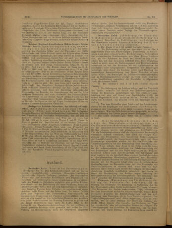 Verordnungs-Blatt für Eisenbahnen und Schiffahrt: Veröffentlichungen in Tarif- und Transport-Angelegenheiten 19020717 Seite: 6