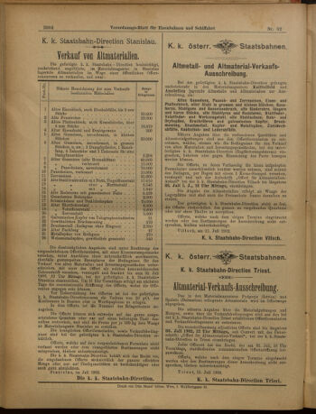 Verordnungs-Blatt für Eisenbahnen und Schiffahrt: Veröffentlichungen in Tarif- und Transport-Angelegenheiten 19020719 Seite: 24