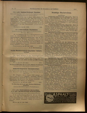 Verordnungs-Blatt für Eisenbahnen und Schiffahrt: Veröffentlichungen in Tarif- und Transport-Angelegenheiten 19020722 Seite: 13