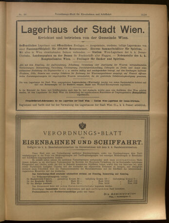 Verordnungs-Blatt für Eisenbahnen und Schiffahrt: Veröffentlichungen in Tarif- und Transport-Angelegenheiten 19020729 Seite: 11