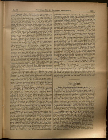 Verordnungs-Blatt für Eisenbahnen und Schiffahrt: Veröffentlichungen in Tarif- und Transport-Angelegenheiten 19020807 Seite: 7