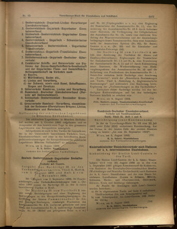 Verordnungs-Blatt für Eisenbahnen und Schiffahrt: Veröffentlichungen in Tarif- und Transport-Angelegenheiten 19020812 Seite: 15