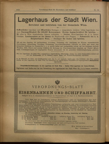 Verordnungs-Blatt für Eisenbahnen und Schiffahrt: Veröffentlichungen in Tarif- und Transport-Angelegenheiten 19020819 Seite: 16