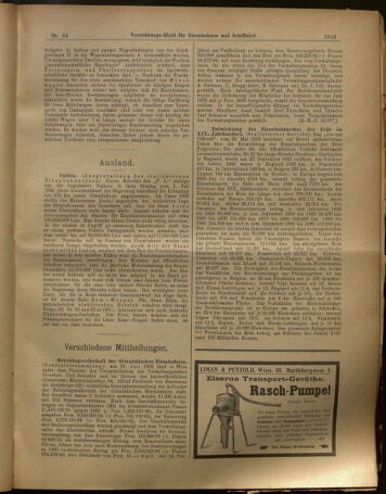 Verordnungs-Blatt für Eisenbahnen und Schiffahrt: Veröffentlichungen in Tarif- und Transport-Angelegenheiten 19020819 Seite: 9