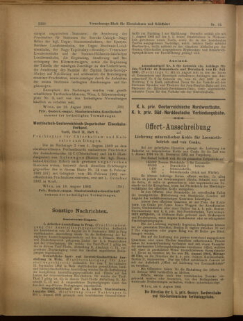 Verordnungs-Blatt für Eisenbahnen und Schiffahrt: Veröffentlichungen in Tarif- und Transport-Angelegenheiten 19020821 Seite: 10