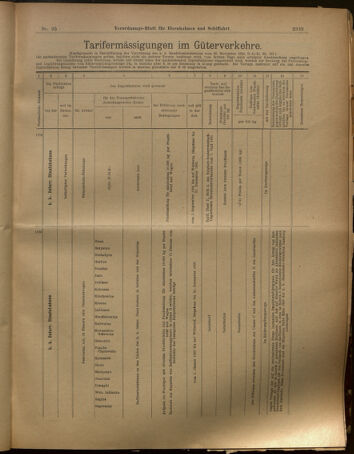 Verordnungs-Blatt für Eisenbahnen und Schiffahrt: Veröffentlichungen in Tarif- und Transport-Angelegenheiten 19020821 Seite: 11