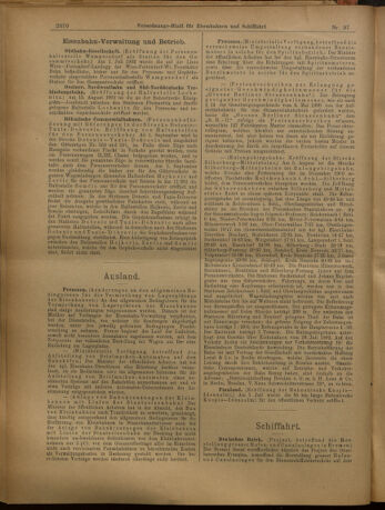 Verordnungs-Blatt für Eisenbahnen und Schiffahrt: Veröffentlichungen in Tarif- und Transport-Angelegenheiten 19020826 Seite: 6