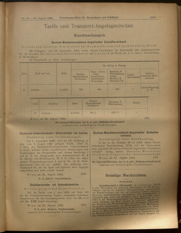 Verordnungs-Blatt für Eisenbahnen und Schiffahrt: Veröffentlichungen in Tarif- und Transport-Angelegenheiten 19020828 Seite: 9