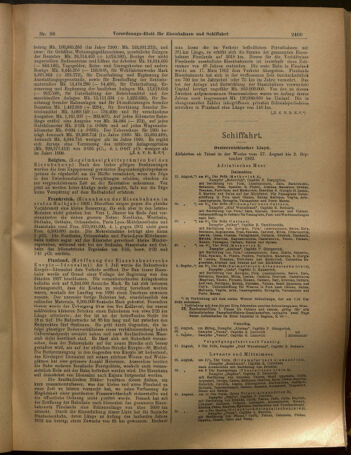 Verordnungs-Blatt für Eisenbahnen und Schiffahrt: Veröffentlichungen in Tarif- und Transport-Angelegenheiten 19020830 Seite: 5