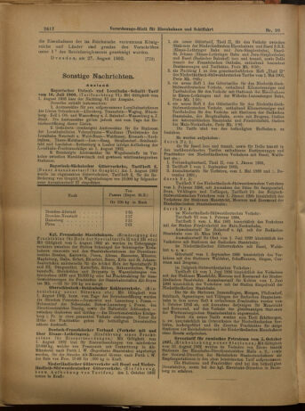 Verordnungs-Blatt für Eisenbahnen und Schiffahrt: Veröffentlichungen in Tarif- und Transport-Angelegenheiten 19020830 Seite: 8