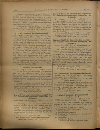 Verordnungs-Blatt für Eisenbahnen und Schiffahrt: Veröffentlichungen in Tarif- und Transport-Angelegenheiten 19020918 Seite: 10