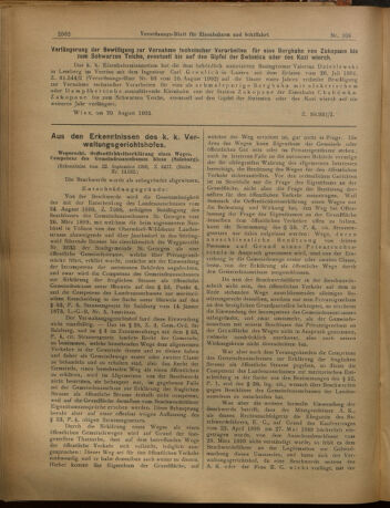 Verordnungs-Blatt für Eisenbahnen und Schiffahrt: Veröffentlichungen in Tarif- und Transport-Angelegenheiten 19020923 Seite: 2