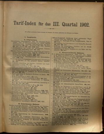 Verordnungs-Blatt für Eisenbahnen und Schiffahrt: Veröffentlichungen in Tarif- und Transport-Angelegenheiten 19020930 Seite: 21