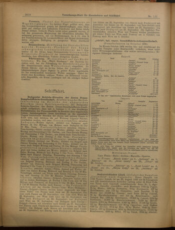 Verordnungs-Blatt für Eisenbahnen und Schiffahrt: Veröffentlichungen in Tarif- und Transport-Angelegenheiten 19020930 Seite: 6