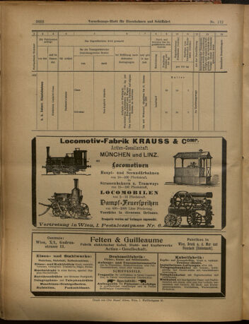 Verordnungs-Blatt für Eisenbahnen und Schiffahrt: Veröffentlichungen in Tarif- und Transport-Angelegenheiten 19021002 Seite: 20