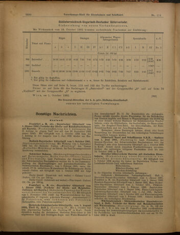 Verordnungs-Blatt für Eisenbahnen und Schiffahrt: Veröffentlichungen in Tarif- und Transport-Angelegenheiten 19021007 Seite: 8