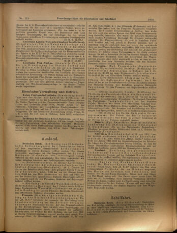 Verordnungs-Blatt für Eisenbahnen und Schiffahrt: Veröffentlichungen in Tarif- und Transport-Angelegenheiten 19021009 Seite: 5