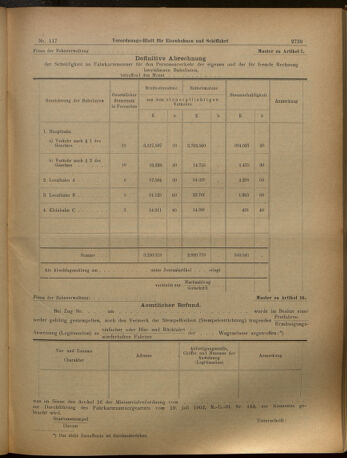 Verordnungs-Blatt für Eisenbahnen und Schiffahrt: Veröffentlichungen in Tarif- und Transport-Angelegenheiten 19021014 Seite: 7