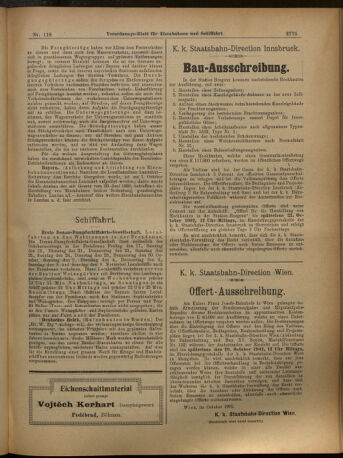 Verordnungs-Blatt für Eisenbahnen und Schiffahrt: Veröffentlichungen in Tarif- und Transport-Angelegenheiten 19021016 Seite: 19