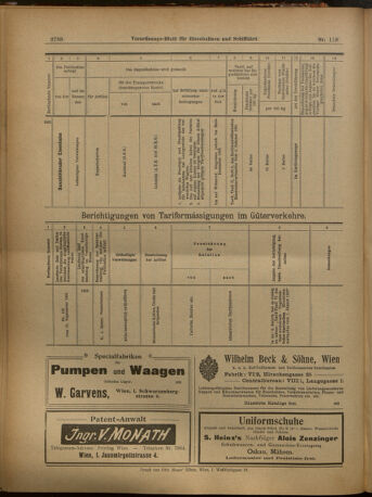 Verordnungs-Blatt für Eisenbahnen und Schiffahrt: Veröffentlichungen in Tarif- und Transport-Angelegenheiten 19021016 Seite: 32