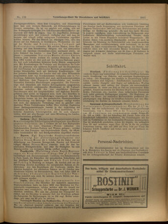 Verordnungs-Blatt für Eisenbahnen und Schiffahrt: Veröffentlichungen in Tarif- und Transport-Angelegenheiten 19021018 Seite: 19