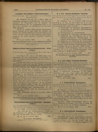 Verordnungs-Blatt für Eisenbahnen und Schiffahrt: Veröffentlichungen in Tarif- und Transport-Angelegenheiten 19021021 Seite: 12