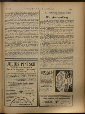 Verordnungs-Blatt für Eisenbahnen und Schiffahrt: Veröffentlichungen in Tarif- und Transport-Angelegenheiten 19021021 Seite: 9