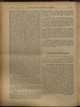 Verordnungs-Blatt für Eisenbahnen und Schiffahrt: Veröffentlichungen in Tarif- und Transport-Angelegenheiten 19021028 Seite: 8