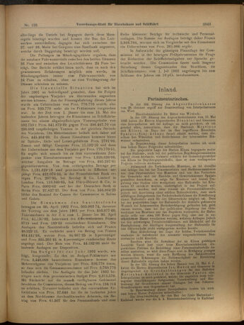 Verordnungs-Blatt für Eisenbahnen und Schiffahrt: Veröffentlichungen in Tarif- und Transport-Angelegenheiten 19021101 Seite: 3